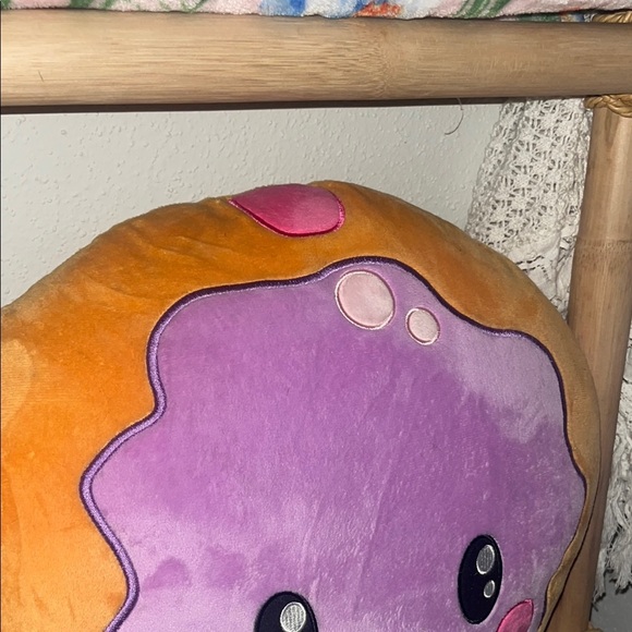 Cute Purple Jelly Donut Plush Pillow Smillow - Picture 2 of 7